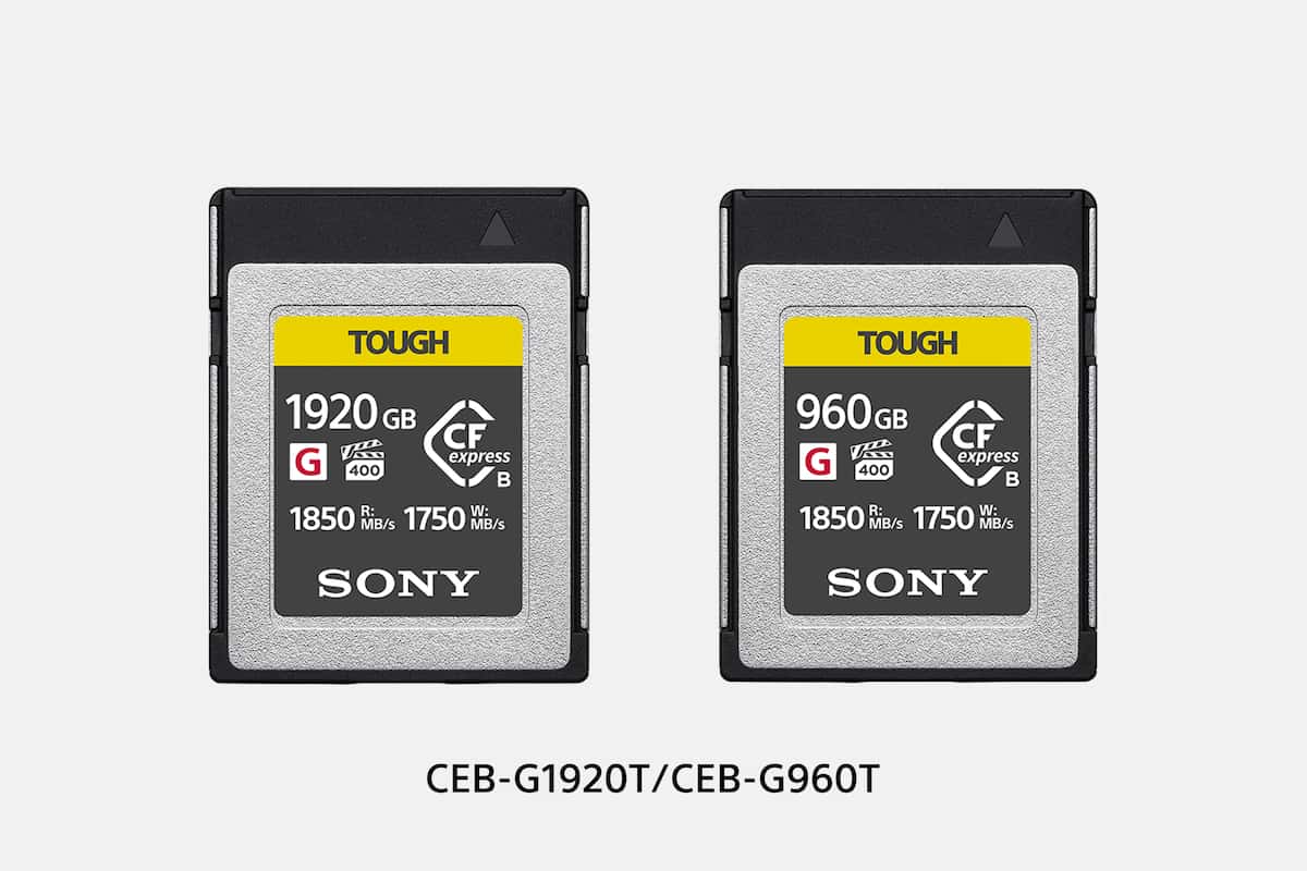 Карта пам'яті CFexpress Type B серії CEB-G | Sony Ukraine