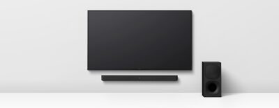 Аудіопанель HT-S400 з 2.1-канальним звуком | Sony Ukraine