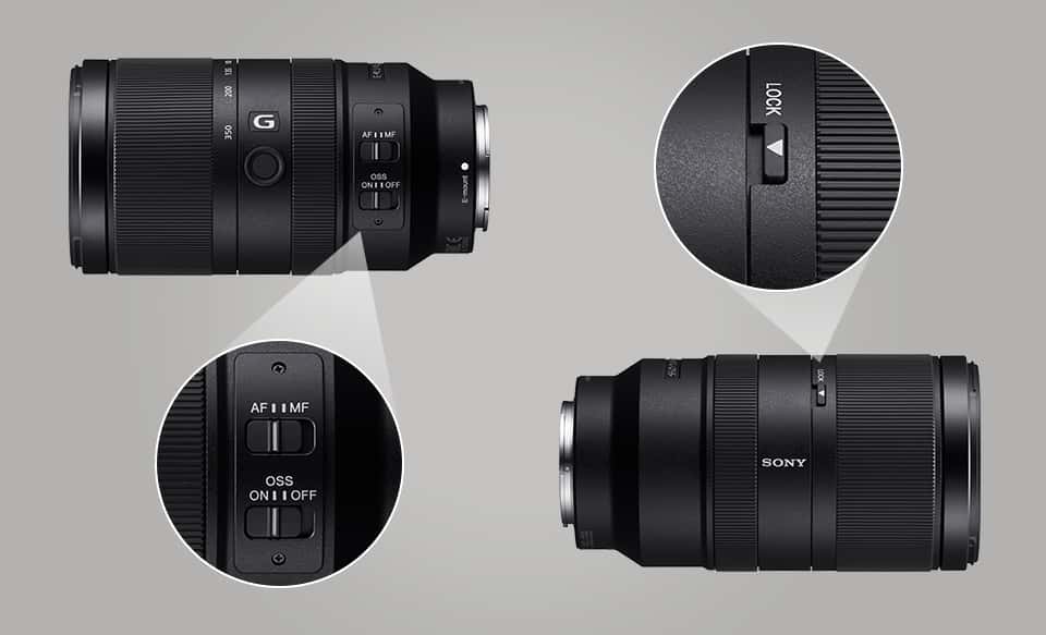 E 70–350 мм F4.5–6.3 G OSS | SEL70350G | Sony Ukraine