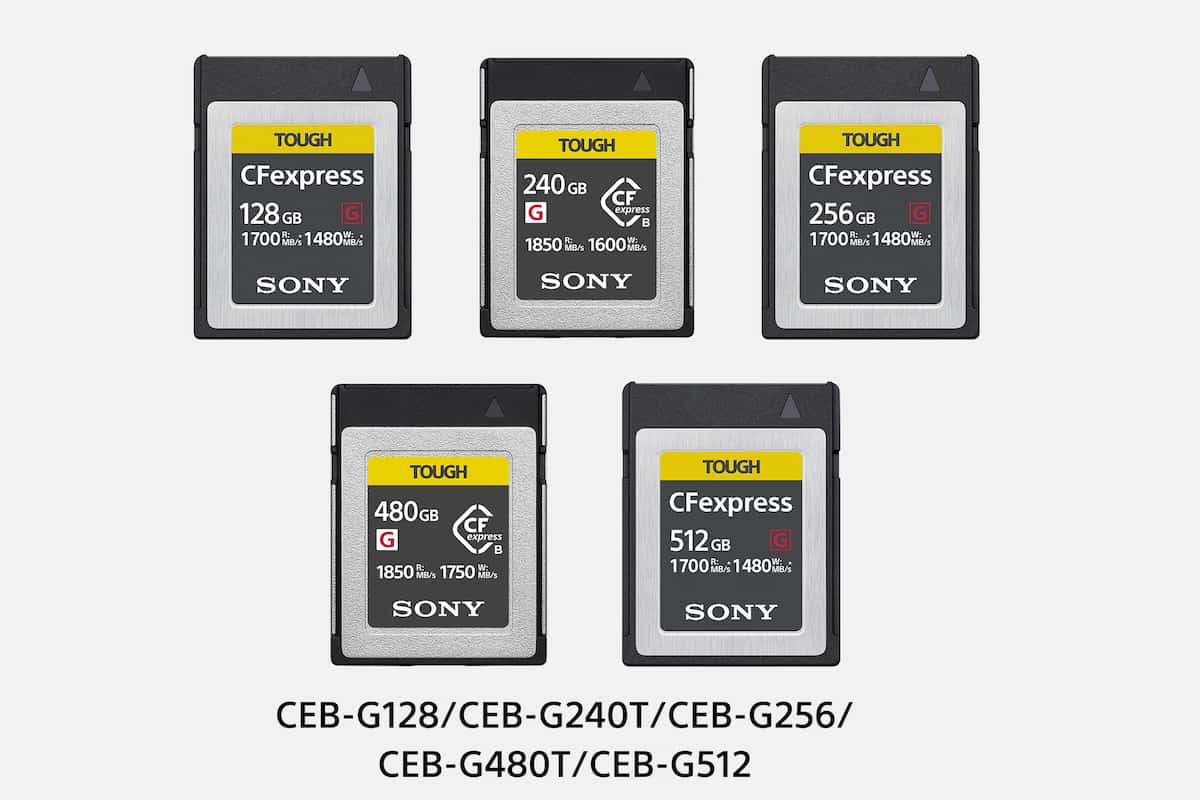 Карта пам'яті CFexpress Type B серії CEB-G | Sony Ukraine