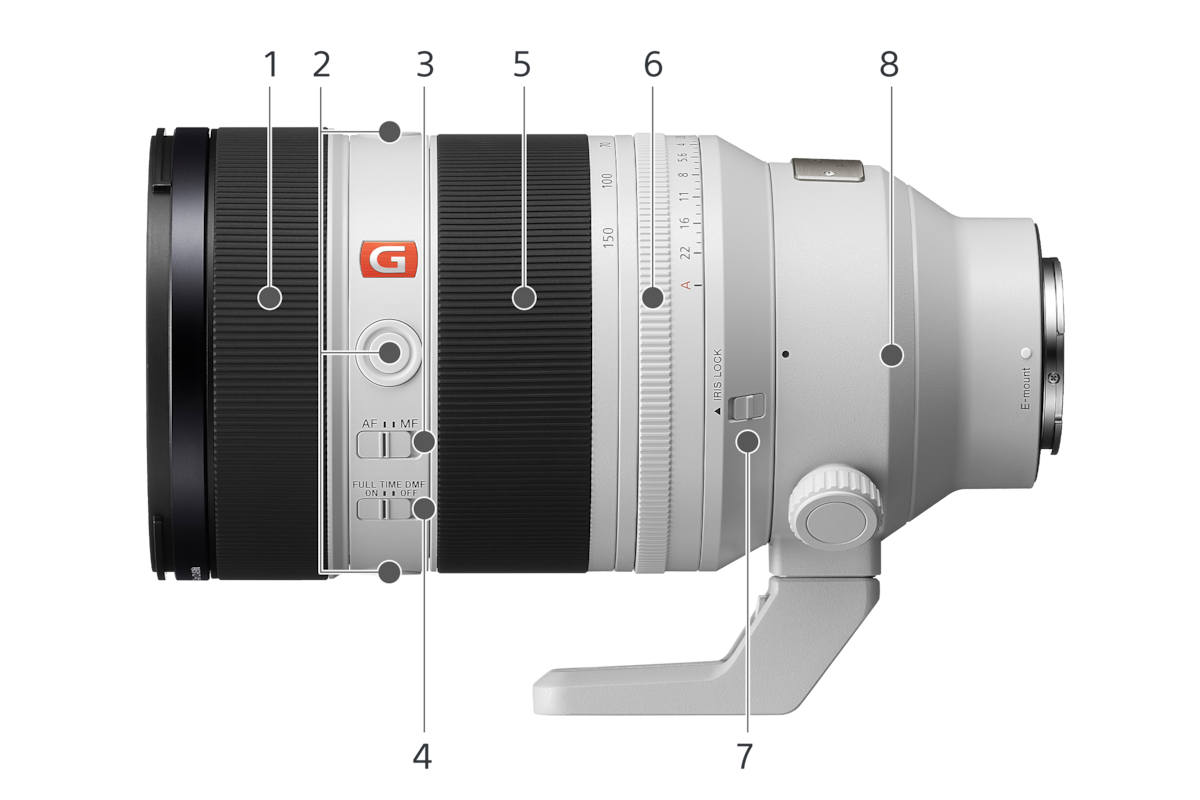 FE 50–150 мм F2 GM | SEL50150GM | Sony Ukraine