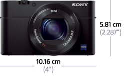 Компактний цифровий фотоапарат DSC-RX100 III | Фотоапарат Cyber