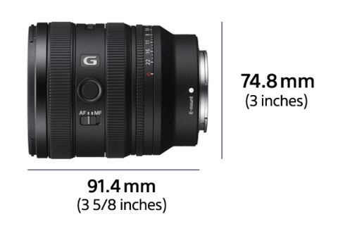 FE 16-25mm F2.8 G | SEL1625G | Sony Ukraine
