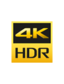 Логотип 4K HDR
