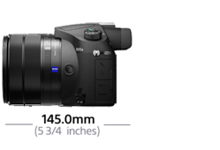 RX10 III з об'єктивом зі збільшенням 24-600 мм і широкою